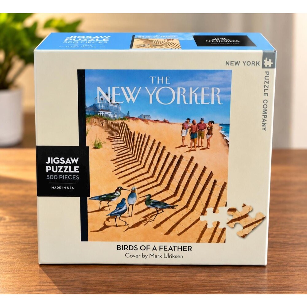 New York Puzzle Company Newyorker Birds of a Feather 500 Piece Jigsaw New Sealed